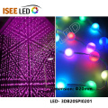 Crystal LED Ball String Color Change DMX Control